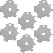SquEqu 6 Pack Butane Lighter Screwdriver Flame Adjuster Key Valve Screw Tighten Loosen Adjustment Tool for Cigar Smokers Torch Lighters Decompressing Refilling Insert Flint Disassembly Installation