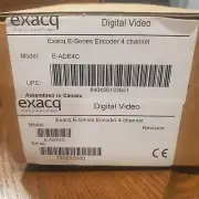 EXACQ E-ADE4C 4 Channel Digital Videoe Encoder