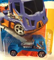 Hot Wheels Rennen Rig Blue 2011 New Models