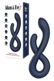 Adam and Eve Twisted Temptations 8.8" Double Ended Bendable Vibrator