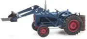 Artitec H0 Scale Tractor Ford With Frontloader 1:87 Ready-Made, Painted