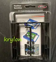 BYTECC Bracket-252 Dual Two 2.5" HDD SSD to 3.5" Toolless Mounting Kit Retail