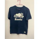 ROOTS 童裝藍色棉質上衣