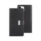 Samsung Galaxy A15 Mercury Goospery Leather Rich Diary Wallet Flip Case Black