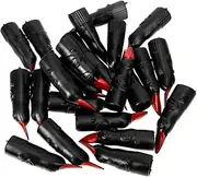 Generic Scary Witch Fingers Halloween Accessories Plastic Press on Nails for Boys and Girls Black