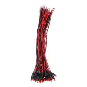 50pcs 1.8mm LED Diode Lights, Red Light DC 12V for Electronics