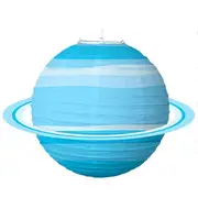 Solar System Rice Paper Lantern - Planet Uranus