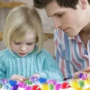 Ice Rocks for Vases - 400/ Colored Stones for Crafts, Favors, Ice Cubes for Kids Toy Decoration Wedding Display Vase Fillers