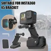 for DJI Action 5 Pro Insta360 X5 Backpack Clip W/ Stretchable Magnetic Bra B2F6