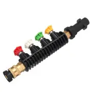 4000Psi Pressure Washer Spray Lance Wand Nozzle For Karcher K Series With 5 Tips