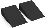 Linhoo Foam Wedge Slant Board, 2-pcs Update Calf Stretcher, Squat Wedges for Yoga, Foot Rehabilitation and Stretching, and Physical Therapy