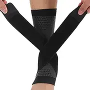 Ankle Support Brace,Sprained Foot Support Sleeve | Adjustable Ankle Relief Recovery Brace for Gym Workout Standing Work Hiking Running Travel Volleyball