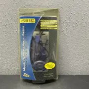 Pelican Blue And Gray Multi-Player Link Cable for Game Boy Advance GBA & GBC