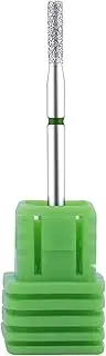 NMKL38 Diamond Bit Small Barrel Shape Electric Nail Drill File Cuticle Cleaner Tool for Rotary Nail Drill Machine Manicure Pedicure Polishing Kit (Coarse)