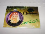 2015 Benchwarmer JULIANNA PRADA #56 Holiday Green Foil Auto/10 PLAYBOY - Brazil