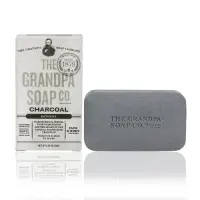 在飛比找Yahoo奇摩購物中心優惠-Grandpa 神奇爺爺 活炭大麻籽薄荷專業淨膚皂 4.25