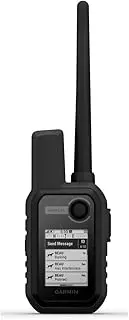 Alpha 10 Handheld, Compact Tracking and Training Handheld, Use On Its Own or with Smartphone/Garmin Dog Tracking Devices, Black