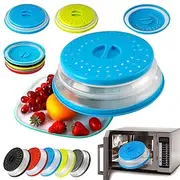 Collapsible Microwave Cover, Microwave Lid, Multifunctional Microwave Splatter Guard, Microwave Plate Cover With Steam Vent, Kitchen Gadgets, Kitchen Stuff