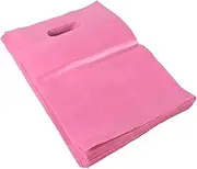 OKUMEYR 100pcs Cosmetics Flat Pockets Plastic Shopping Bags for Store Portable Lightweight Packing Pouches