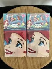 Vintage Little Mermaid Pillowcase Set Of 2 Standard Size 20x30
