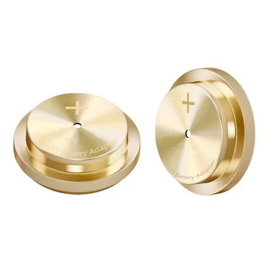 100% New 2Pcs Premium MR-9 Battery Adapter for Vintage Cameras - Durable Brass