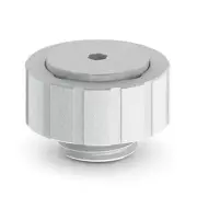 Bitspower Artemis Manual AIR-Exhaust Fitting, Sandblast Silver