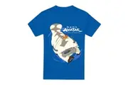Avatar: The Last Airbender Mens In Flight Appa T-Shirt (Royal Blue) - UTTV6523
