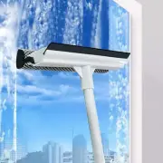Glass Window Cleaning Tool Double-Sided Window Cleaner Squeegee Bathroom Clean