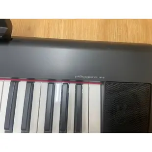 律揚樂器之家~ 二手很新黑色山葉 電子琴 YAMAHA NP12 61鍵 電子琴電鋼琴 白色