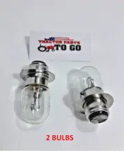 HEADLIGHT BULBS (2) FOR JOHN DEERE 12V,35/35W JD850,950,1050,1250,1450,1650