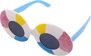 [CATIEBYE] Hawaiian Novelty Sunglasses Photo Booth Props Pool Party Glasses Banana Style Summer Beach Accessory