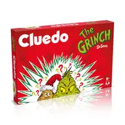 Cluedo The Grinch Themed Family Party Interactive Tabletop Board Game 8+