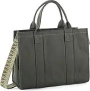 [LIKEBAG] Tote Bags for Women Handbag Tote Purse with Zipper Canvas Crossbody Bag Shoulder Bag