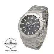 Casio Men's Analog Multi Hands Stainless Steel Band Watch MTPE500D-1A