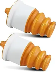 Vaticas Rear Suspension Bump Stop Fit for Fiat 500 500C Abarth Panda, Rear Shock Absorber Rubber Buffers Replace 51811829 50703905 51741621 51818252 51877842, 2PCS