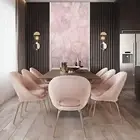 36"x24" Rose Quartz Stone Customize Slab For Living Room & Bathroom Wall Tiles