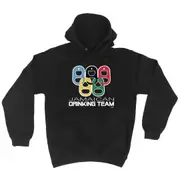 Alcohol Jamaican Drinking Team Rings - Funny Novelty Hoodies Hoodie