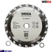 3x 235mm 20t Wood Circular Saw Blade Cutting Disc 9-1/4″ Bore 25/22.2mm Kerf 1.8