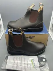 BLUNDSTONE 550 Men’s AU 9 US 10 Walnut Brown Leather Chelsea Boots Tried On Only
