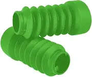 Motorcycle Front Shock Covers Motorcycle Front Rubber Fork Boots Gaiters Sleeve 2pcs Fork Dust Covers Gaiters Boots Shock Rubber Fit for Dio Jog 50 90 Motorcycle Fork Cover Gaiters(Green)