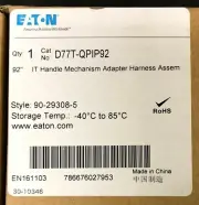 EATON CUTLER HAMMER D77T QPIP92 IT Handle Mechanism Harness Assembly 90 29308 5