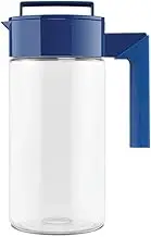 Takeya Patented and Airtight Pitcher Made in The USA BPA Free, 1 Quart, Blueberry