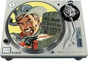 Slipmat Slip Mat Scratch Pad Felt for Any 12" LP DJ Vinyl Turntable Record Player Custom Graphical - Wild West 6