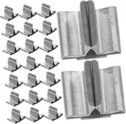 CLISPEED 100pcs Candle Wick Tabs Wooden Wick Holders for DIY Candle Making Easy to Use with Groove Design for and Special Occasions