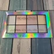 Revolution Makeup Revolution Ultra Cool Glow Highlighter Palette 8 Pan NEW Rare