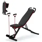 Weight Bench Adjustable Folding FID Fitness Bench Flat Incline Decline Home Gym