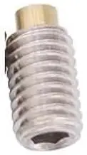 1/2pcs Screws M3 M4 M5 M6 Size Brass Cylinder Position Fastener Full Thread Pitch Inner Hexagon Socket Drive Machine(10mm,M10 (2pcs))