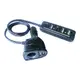 PC Park SV8A 車用USB+點菸器擴充槽 6埠 黑色