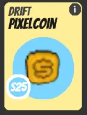pixelcoin drift NEW RARE roblox jailbreak