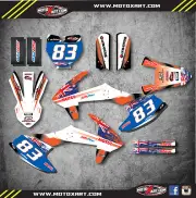 Custom graphics for KTM 50 2016- 2018 AUSSIE PRIDE STYLE full sticker kit